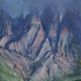 Mist descending in the South Tyrol