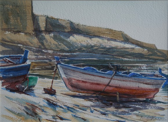 Gozzo Boat, Terrasini, Sicily