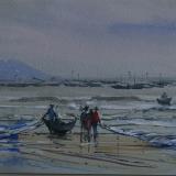 Fishermen, Danang, Vietnam
